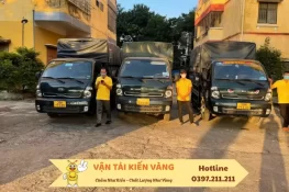 Cần thuê xe tải chở hàng gọi ngay Kiến Vàng để được ưu đãi
