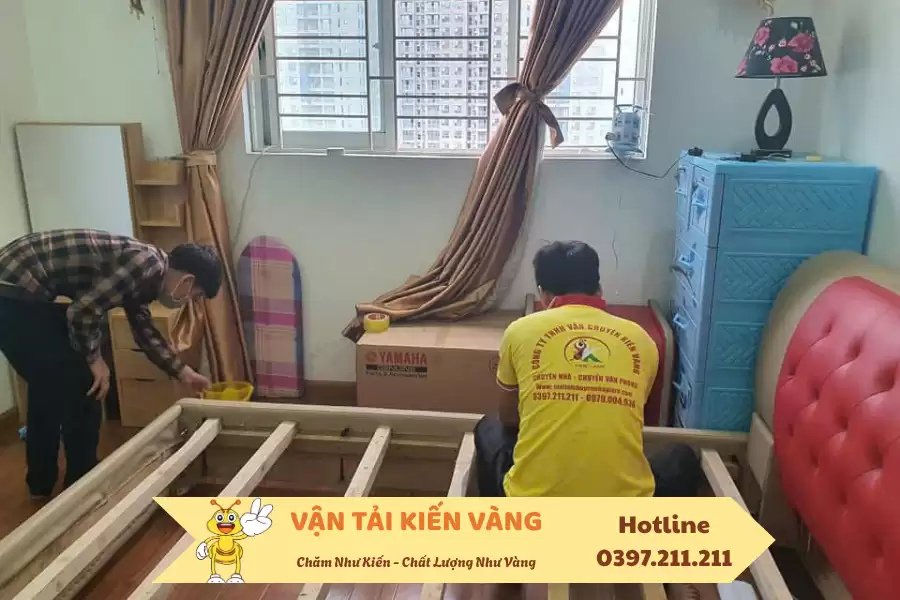 Chuyển nhà trọn gói sinh viên giá rẻ cùng Kiến Vàng Hà Nội