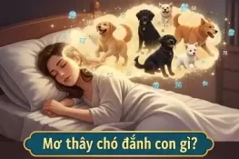Mơ thấy chó đánh con gì? Giải mã giấc mơ thấy chó may mắn